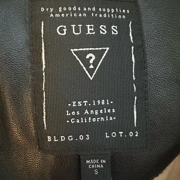 Guess Faux Fur Belted Jacket - Brown and Black - Picture 6 of 8